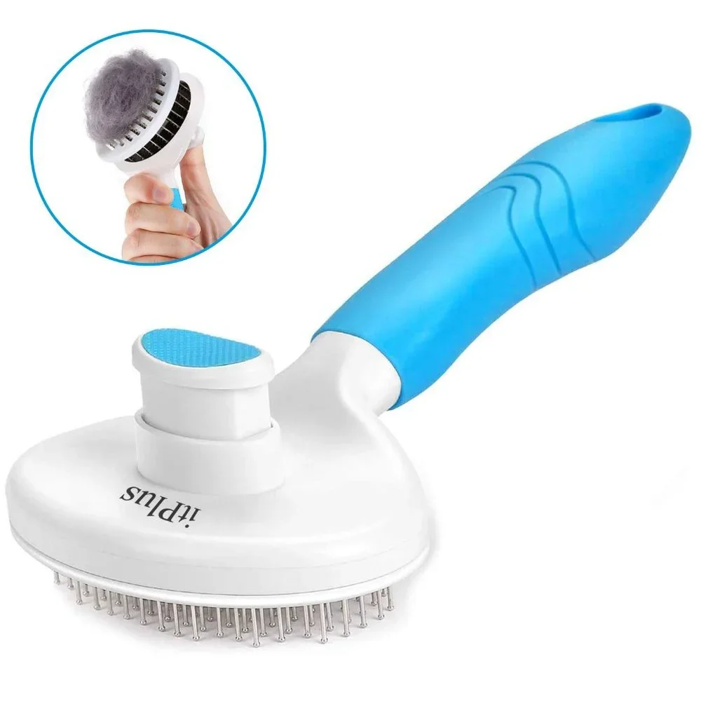 Cat Grooming Brush, Self Cleaning Slicker Brushes for Dogs Cats Pet Brush Tool